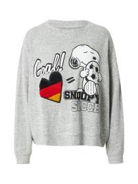 Frogbox Pullover  acinzentado / vermelho / preto / branco