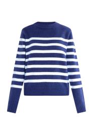 DreiMaster Maritim Pullover  marinho / branco