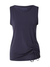 CURARE Yogawear Top desportivo  azul escuro