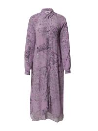 Frogbox Vestidos camiseiros  lilás / preto / branco