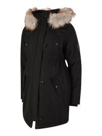 Only Maternity Parka de inverno 'Iris'  castanho claro / preto