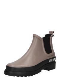 Stutterheim Botas de borracha  mocha / preto / branco