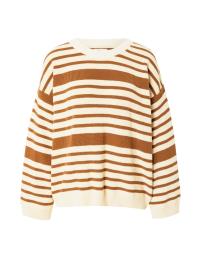 Givn Berlin Pullover 'BECKY'  bege / conhaque