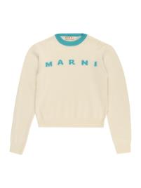 Marni Pullover  creme / azul ciano