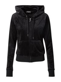 Juicy Couture Black Label Casaco em moletão 'ROBERTSON'  preto