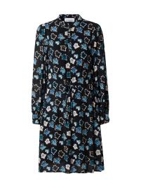 POM Amsterdam Vestidos camiseiros  bege claro / azul claro / preto / branco