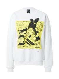 P.E Nation Sweatshirt de desporto 'UPBEAT'  amarelo / vermelho / preto / branco