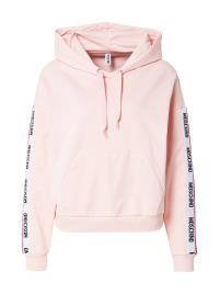 Moschino Underwear Sweatshirt 'FELPA'  rosa claro / preto / branco