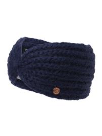 UNMADE Copenhagen Fita Turbante 'Stacy'  azul escuro