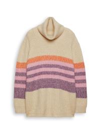 Esprit Curves Pullover  bege / roxo / laranja / rosa