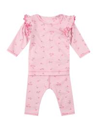 Claesen's Pijama  verde claro / cor-de-rosa / branco