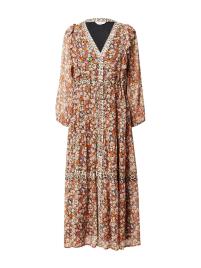 Frogbox Vestidos camiseiros  azul claro / verde claro / laranja