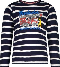 SALT AND PEPPER Camisola  marinho / mistura de cores / branco