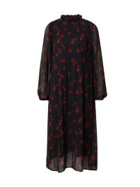 KAREN BY SIMONSEN Vestido 'Fie'  vermelho / preto