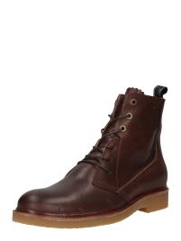 haghe by HUB Botas com atacadores 'Ferral'  castanho escuro