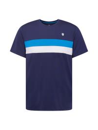 K-Swiss Performance Camisa funcionais  navy / azul real / branco