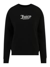 Juicy Couture Sport Sweatshirt de desporto  preto / branco
