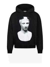 Pequs Sweatshirt  cinzento / preto / branco