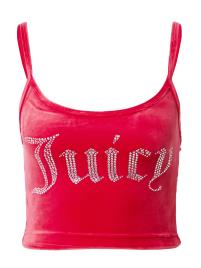 Juicy Couture White Label Top 'RAIN'  amora / transparente