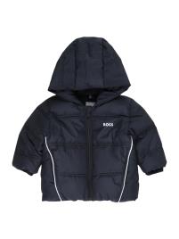 BOSS Kidswear Casaco meia-estação  navy / branco