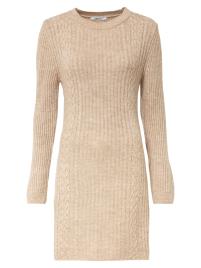 ABOUT YOU Vestido de malha 'Daline'  bege