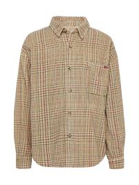 BDG Urban Outfitters Camisa  ecru / azul escuro / verde / vermelho escuro