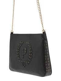 POLLINI Mala de ombro 'FOLLOW THE SUN'  castanho / preto