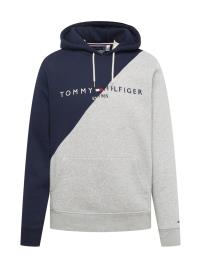 Tommy Remixed Sweatshirt  navy / acinzentado / vermelho / branco