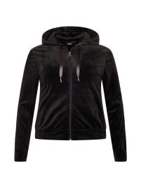 Gina Tricot Curve Casaco em moletão 'Cecilia'  preto