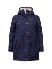 Ragwear Plus Parka meia-estação 'CANNY'  navy