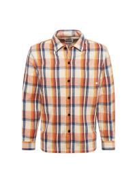 FARAH Camisa 'WHISTLER'  creme / marinho / amarelo / laranja