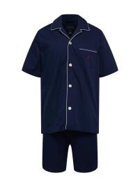 Polo Ralph Lauren Pijama curto  navy / branco