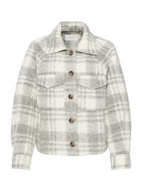 OPUS Casaco meia-estação 'Hiris'  cinzento claro / branco