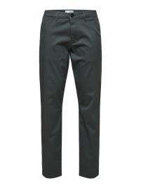 SELECTED HOMME Calças chino 'NEW MILES'  cinzento escuro