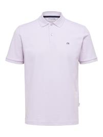 SELECTED HOMME Camisa 'Dante'  roxo pastel / preto