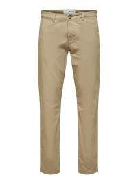 SELECTED HOMME Calças chino 'New Miles'  greige