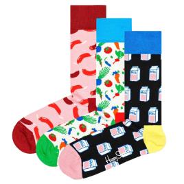 Happy Socks Meias  navy / verde / cor-de-rosa / branco