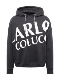 Carlo Colucci Sweatshirt 'Davoodi'  preto / branco