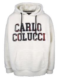 Carlo Colucci Sweatshirt  vermelho / preto / branco