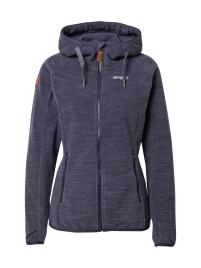 Bergans Casaco de velo funcional 'Hareid'  navy / branco
