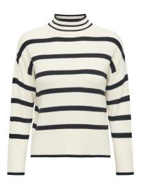 ONLY Pullover 'Ibi'  azul noturno / branco