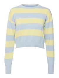 Noisy may Pullover 'ZOE'  azul claro / limão