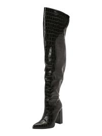 Public Desire Overknees 'LARA'  preto