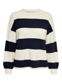 ONLY Pullover 'ONLATIA'  bege / azul escuro