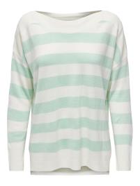 ONLY Pullover 'AMALIA'  menta / branco
