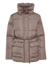 SOAKED IN LUXURY Casaco meia-estação 'Mylo'  taupe