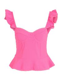 River Island Petite Top  rosa néon