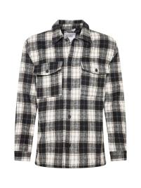 JUST JUNKIES Camisa  castanho claro / preto / branco