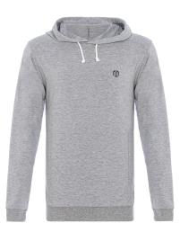 MOROTAI Sweatshirt de desporto  cinzento / cinzento escuro