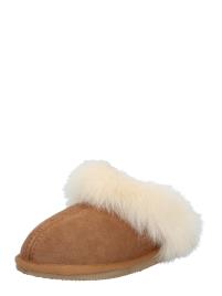 SHEPHERD Pantufa  areia / caramelo